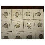 31 Roosevelt Dimes - (18 Silver 1964 and earlier and 13 Post 1964 High Grade )