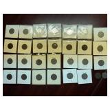 29 V Nickels including 2 Better Date 1895s and 2 1897s