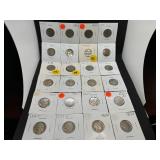 24 Buffalo Nickels - 15 Common Date - some are XF and 9 Better Date