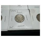 24 Buffalo Nickels - 15 Common Date - some are XF and 9 Better Date