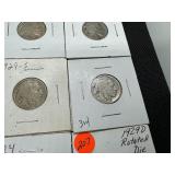 24 Buffalo Nickels - 15 Common Date - some are XF and 9 Better Date