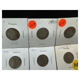 24 Buffalo Nickels - 15 Common Date - some are XF and 9 Better Date