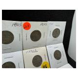 24 Buffalo Nickels - 15 Common Date - some are XF and 9 Better Date