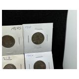 24 Buffalo Nickels - 15 Common Date - some are XF and 9 Better Date