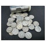 80 1930s and 1940s Jefferson Nickels