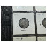 Complete Set of 11 Silver War Nickels