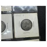 Complete Set of 11 Silver War Nickels