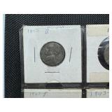 Complete Set of 11 Silver War Nickels