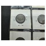 Complete Set of 11 Silver War Nickels