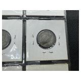 Complete Set of 11 Silver War Nickels