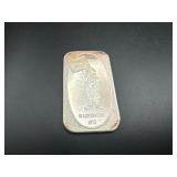 1973 Richard Nixon 1 Troy Ounce Silver Bar