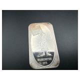 1973 Richard Nixon 1 Troy Ounce Silver Bar