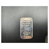1973 Richard Nixon 1 Troy Ounce Silver Bar