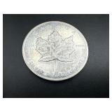 1988 Canada $5 1 Oz. Silver Coin
