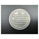 US Mint "Lt. Col. William Washington" Americas First Medals Pewter Medal in Original Mint Case With Certificate