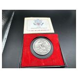 US Mint "Lt. Col. William Washington" Americas First Medals Pewter Medal in Original Mint Case With Certificate