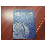 Complete Set of Jefferson Nickels From 1938 through 1961 Inclusive in Whitman Album - Includes all 11 Silver War Nickels!