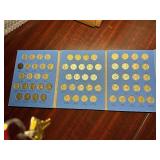 Complete Set of Jefferson Nickels From 1938 through 1961 Inclusive in Whitman Album - Includes all 11 Silver War Nickels!