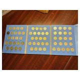 Complete Set of Jefferson Nickels From 1938 through 1961 Inclusive in Whitman Album - Includes all 11 Silver War Nickels!