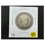 Silver Booker T. Washington Comm. Half Dollar