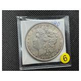 1890 Morgan Silver Dollar