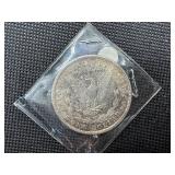 High Grade 1921-S Toned Morgan Silver Dollar