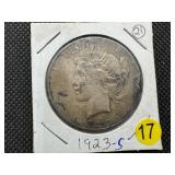 1923-S Peace Silver Dollar