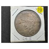1926-S Peace Silver Dollar