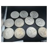 Fifteen Clad Eisenhower Dollars (Two are Bicentennials)