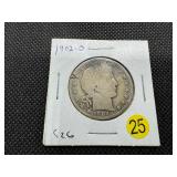 1902-O Barber Half Dollar