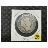 1903-O Barber Half Dollar