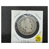 1903-O Barber Half Dollar