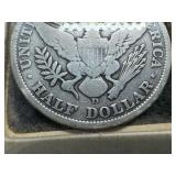 1907-D Barber Half Dollar - Marked VG When Purchased