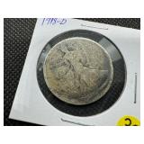 Better Date 1918-D Walking Liberty Silver Half Dollar