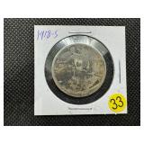 1918-S Walking Liberty Silver Half Dollar