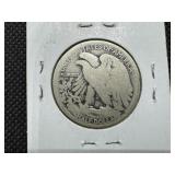 1920-S Walking Liberty Silver Half Dollar