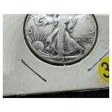 1941 Walking Liberty Silver Half Dollar