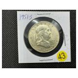 1951-S  Franklin Half Dollar