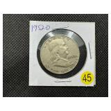 1952-D  Franklin Half Dollar