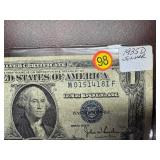 1935 D Blue Seal Silver Certificate