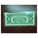 1963 Red Seal Two Dollar Bill