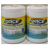 (2) Pack 2XL Force2 | Cleaning Disinfectant Wipes