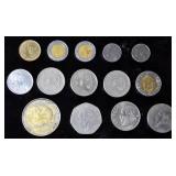 Coins From Mexico & Coasta Rico **Foreign Coins (View Photos)