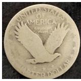 United States of America - Standing Liberty Quarter Dollar (View Photos)