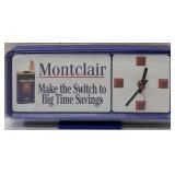 Montclair Cigarettes Clock