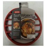 (1) Mad Hungry 4pc Spurtle Set & Soft Works | (1) Silicone Pressure Cooker Rack, (1) Silicone Pressure Cooker Steamer & (1) Silicone Pressure Egg Rack - New (View Photos) **NEW