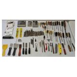 Drill Bits, Screw Drivers & More (View Photo / As Is)