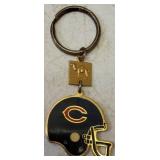 Vintage Camel Collectibles (1) Ashtray (1) Camel & Chicago Bears Keychain