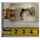 Vintage Table Lighter & Holder with a Clear Finish / Fishing Theme (View Photos)