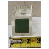 (1) Clear Float Lighter Holder with a Golfer (Holder Only) * View Photos